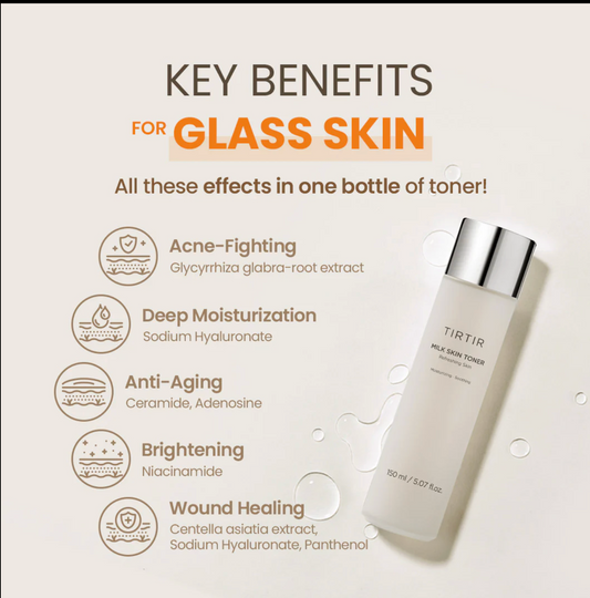 TIRTIR Lait Tonique Peau Clair 150 ml