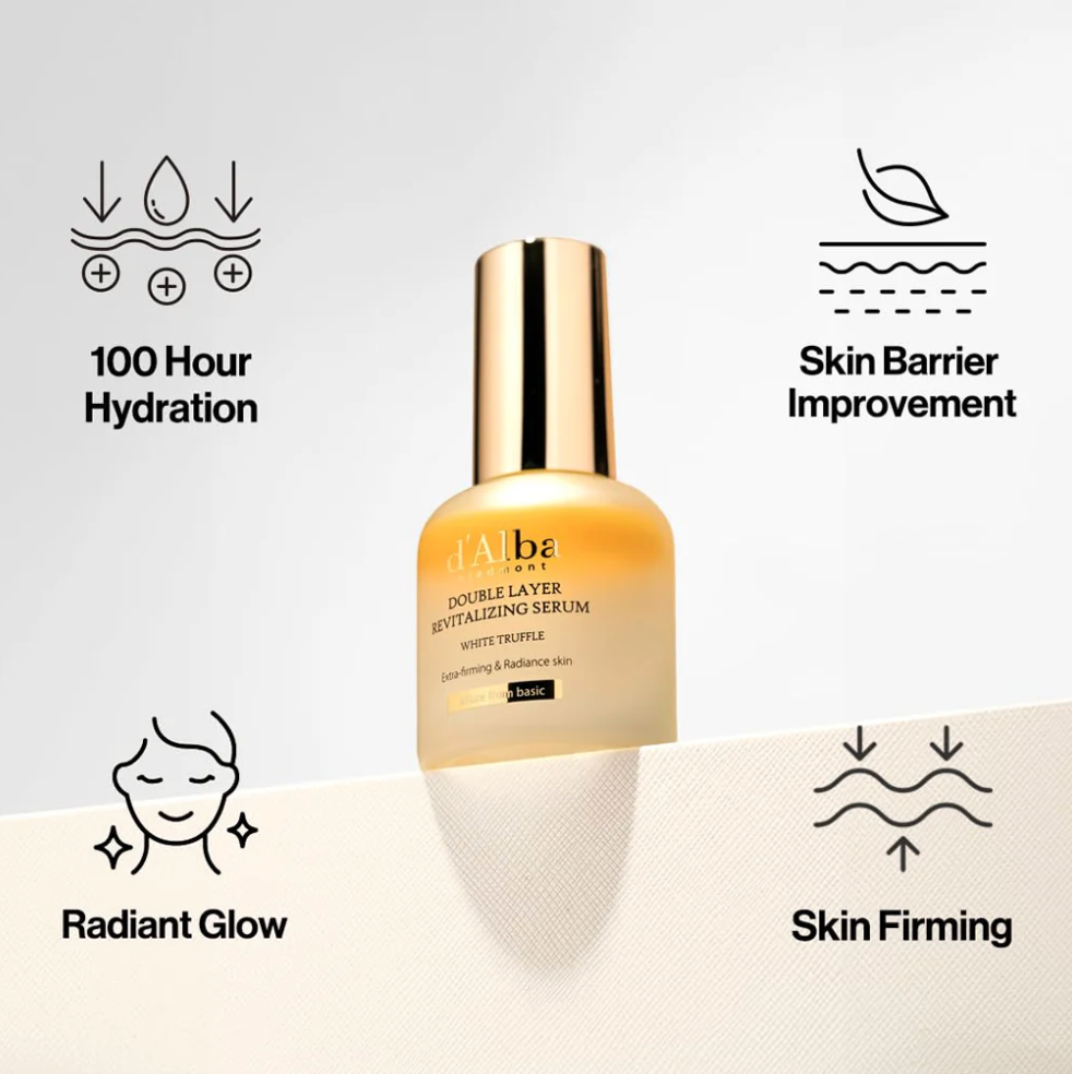 d'Alba White Truffle Double Layer Revitalizing Serum 30ml
