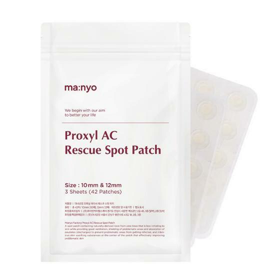 Manyo Factory Proxyl AC Rescue Spot Patch (1pack, 10mmx30ea+12mmx12ea) - LUUELA