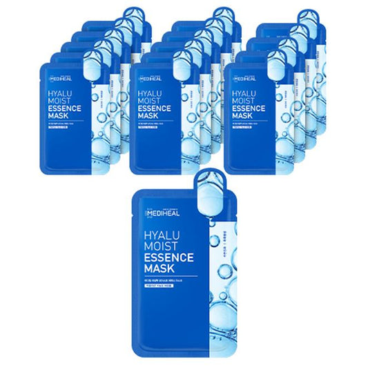 MEDIHEAL HYALU MOIST ESSENCE MASK SHEET 20ml X 15pcs - LUUELA