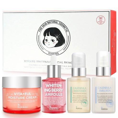 Rokkiss Whitening Special Skin Care Set of 4 - LUUELA