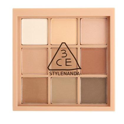 3CE Multi Eye Color Palette 8.1g #SMOOTHER - LUUELA