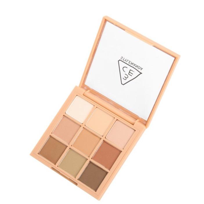 3CE Multi Eye Color Palette 8.1g #SMOOTHER - LUUELA