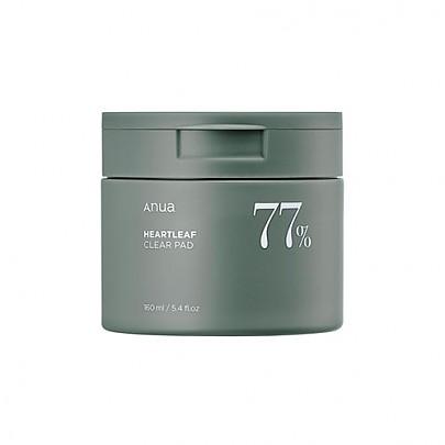 Anua HEARTLEAF 77 CLEAR PAD 70ea(150ml) - LUUELA