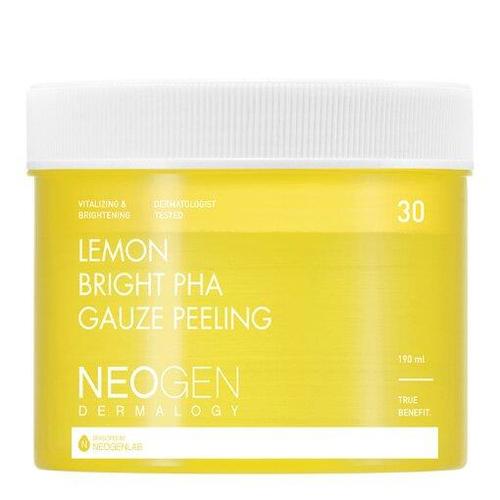 NEOGEN Dermalogy Lemon Bright PHA Gauze Peeling 30 Sheets - LUUELA