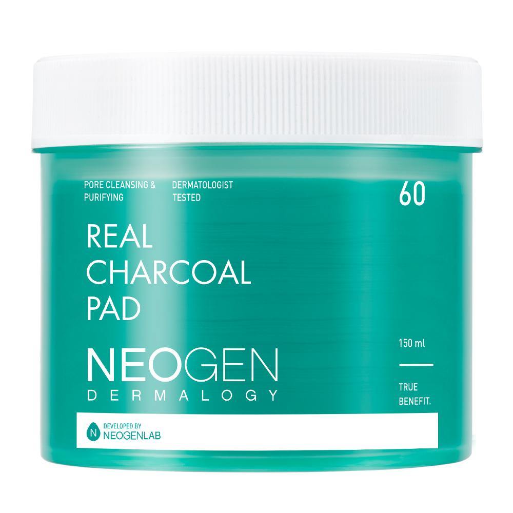 NEOGEN Dermalogy Real Charcoal Pad 60 Sheets - LUUELA