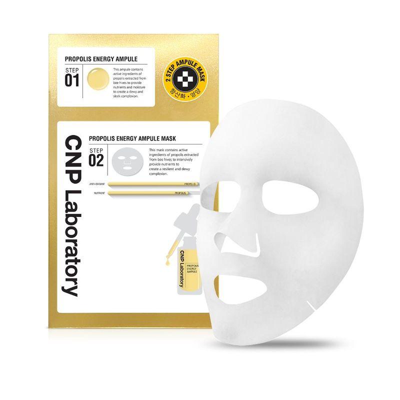 CNP 2-Step Propolis Energy Ampule Mask 5 Sheets - LUUELA