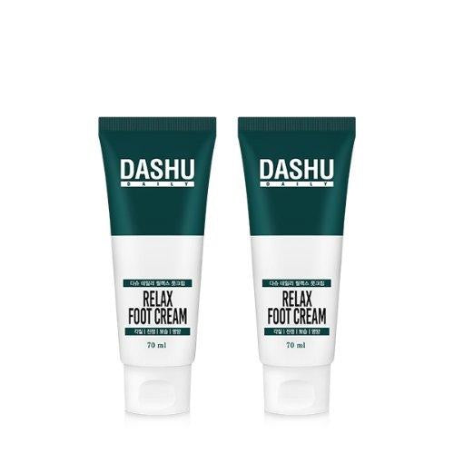 DASHU daily RELAX FOOT CREAM 70ML X 2EA - LUUELA