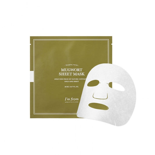 I'm from Mugwort Sheet Mask 20ml X 10ea - LUUELA