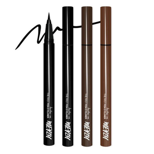 MERZY THE FIRST PEN EYELINER 0.5g (3 Colos) - LUUELA
