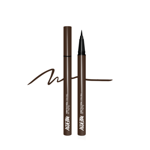 MERZY THE FIRST PEN EYELINER 0.5g (3 Colos) - LUUELA