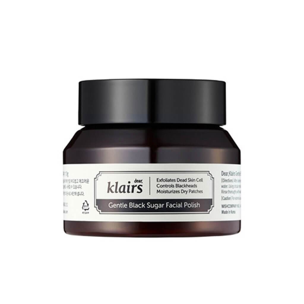 KLAIRS Gentle Black Sugar Facial Polish 110g - LUUELA