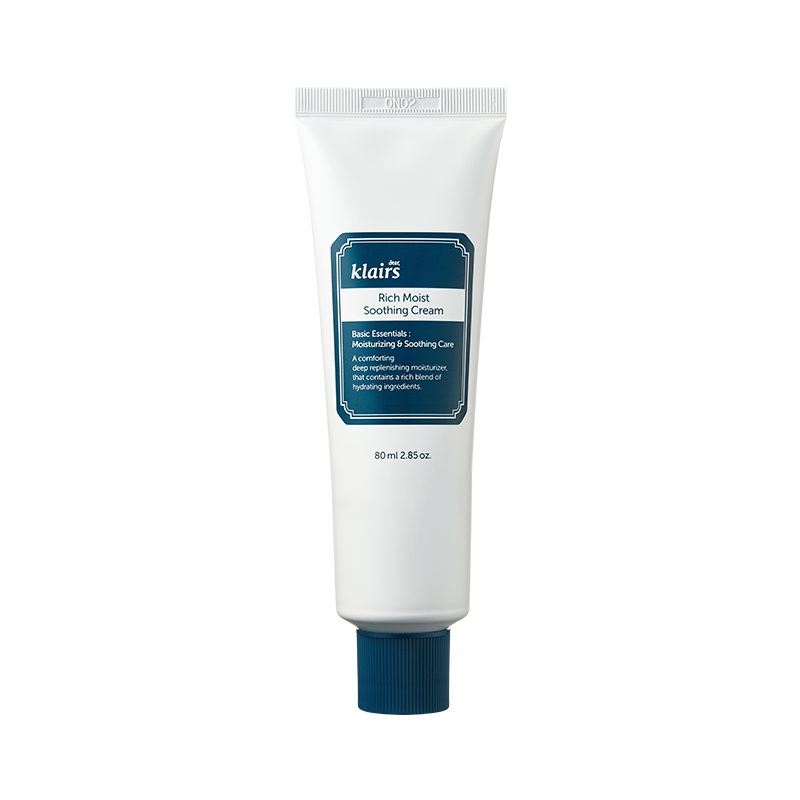 Klairs Rich Moist Soothing Cream 80ml - LUUELA