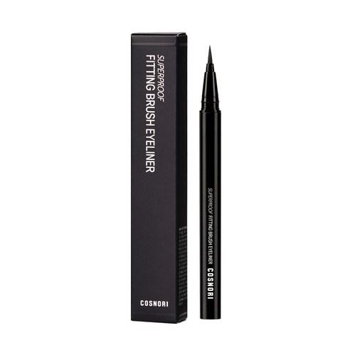 COSNORI Super Proof Fitting Brush Eyeliner 0.6g (3 Colors) - LUUELA