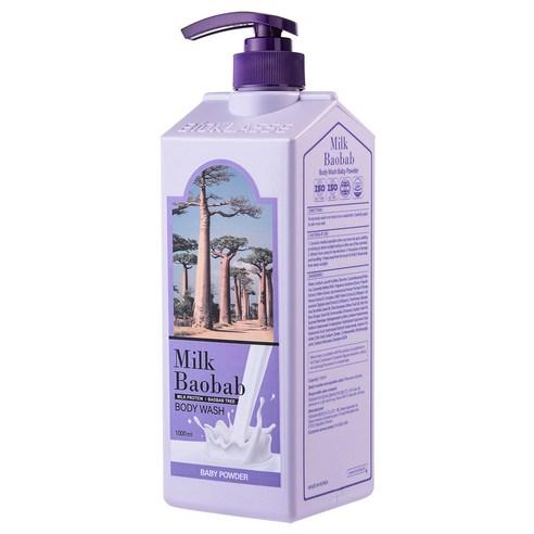 BIOKLASSE MILK BAOBAB Body Wash 1000ml #Baby Powder - LUUELA