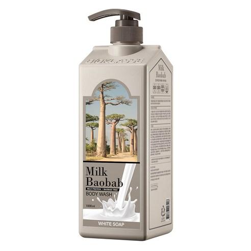 BIOKLASSE MILK BAOBAB Body Wash 1000ml #White Soap - LUUELA