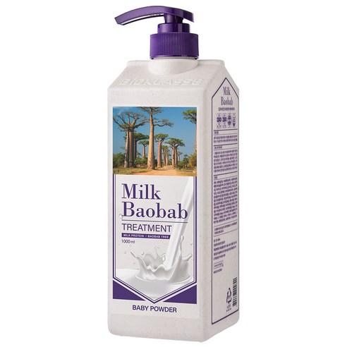 BIOKLASSE MILK BAOBAB Hair Treatment 1000ml #Baby Powder - LUUELA