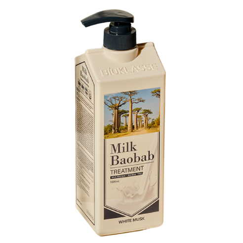 BIOKLASSE MILK BAOBAB Hair Treatment 1000ml #White Musk - LUUELA