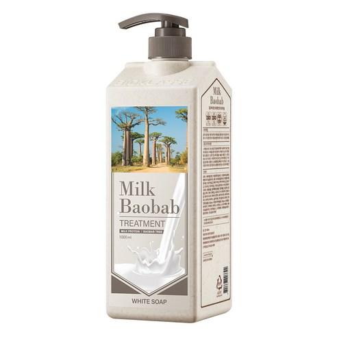 BIOKLASSE MILK BAOBAB Hair Treatment 1000ml #White Soap - LUUELA