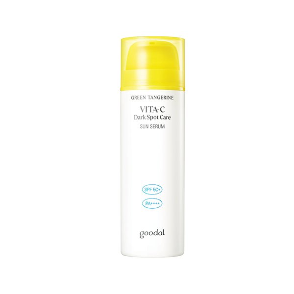 goodal Green Tangerine Vita-C Dark Spot Care Sun Serum SPF50+ PA++++ 50ml - LUUELA
