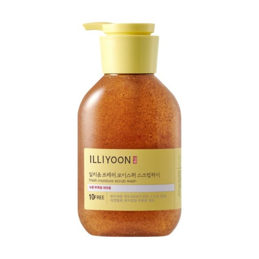ILLIYOON Fresh Moisture Scrub Wash 400ml - LUUELA