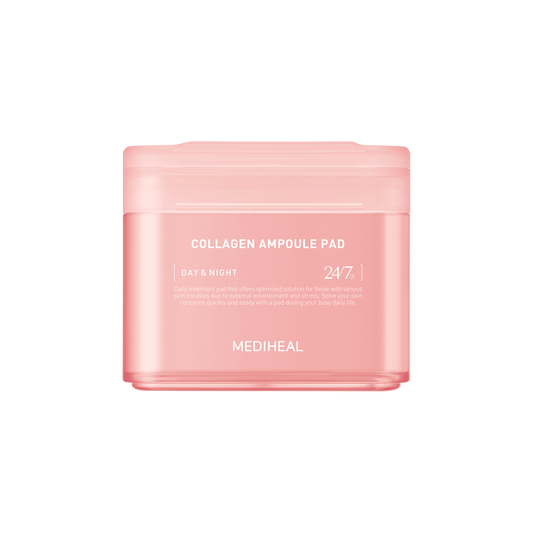MEDIHEAL Collagen Ampoule Pad 100 Pads - LUUELA