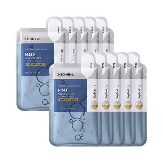 MEDIHEAL N.M.F Nude Gel Mask Sheet 10p - LUUELA