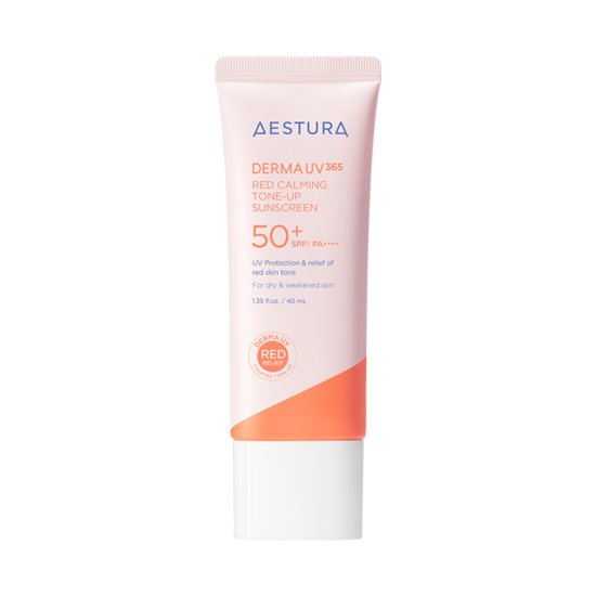 AESTURA Derma UV 365 Red Calming Tone-up Sunscreen 40ml - LUUELA