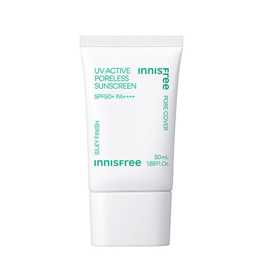 innisfree UV Active Poreless Sunscreen 50ml SPF50+ PA++++ - LUUELA