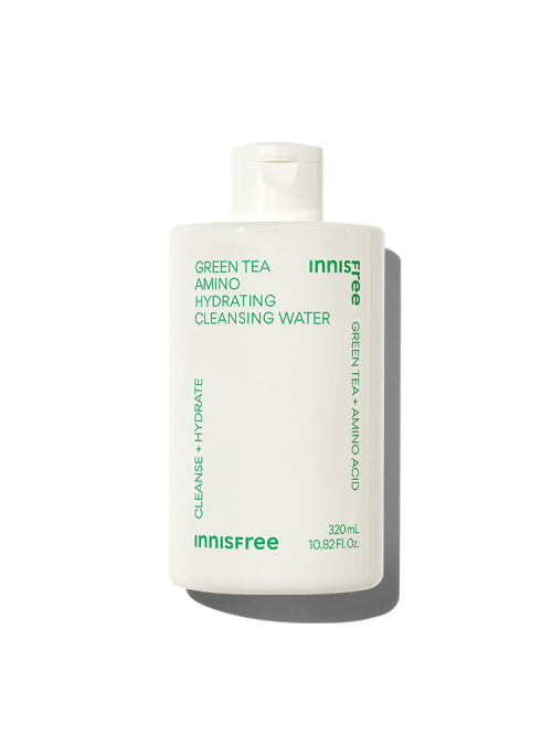 innisfree Green Tea Amino Hydrating Cleansing Water 320ml - LUUELA