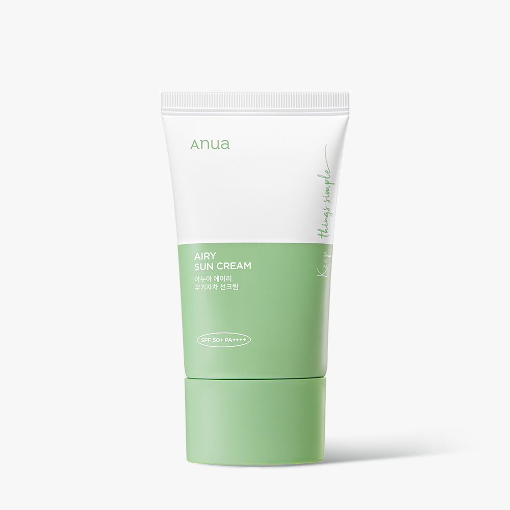 Anua Airy Sun Cream 50ml - LUUELA