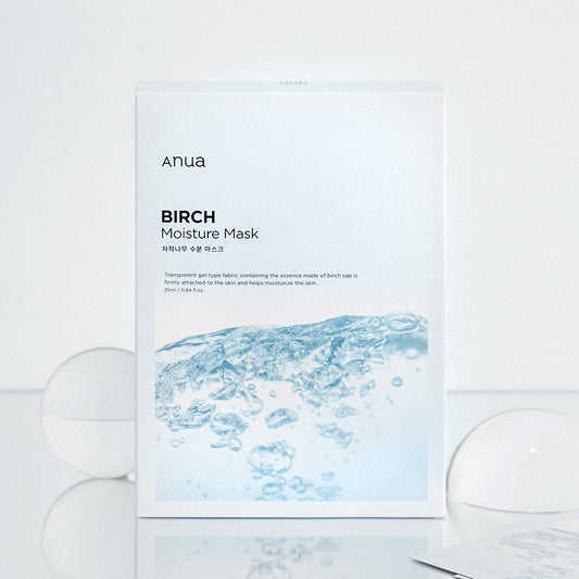 Anua Birch Moisture Mask 25ml X 10ea - LUUELA