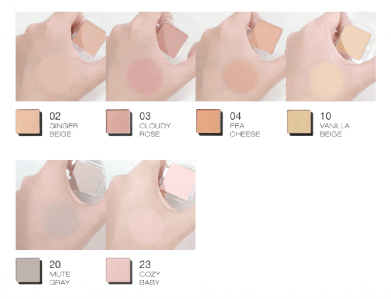tooq One By Genuine Magnetic Eye Shadow #Base Matte - LUUELA