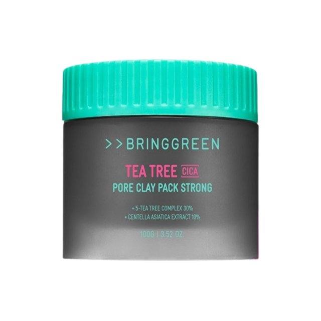 BRINGGREEN Tea Tree Cica Pore Clay Pack Strong 100g - LUUELA