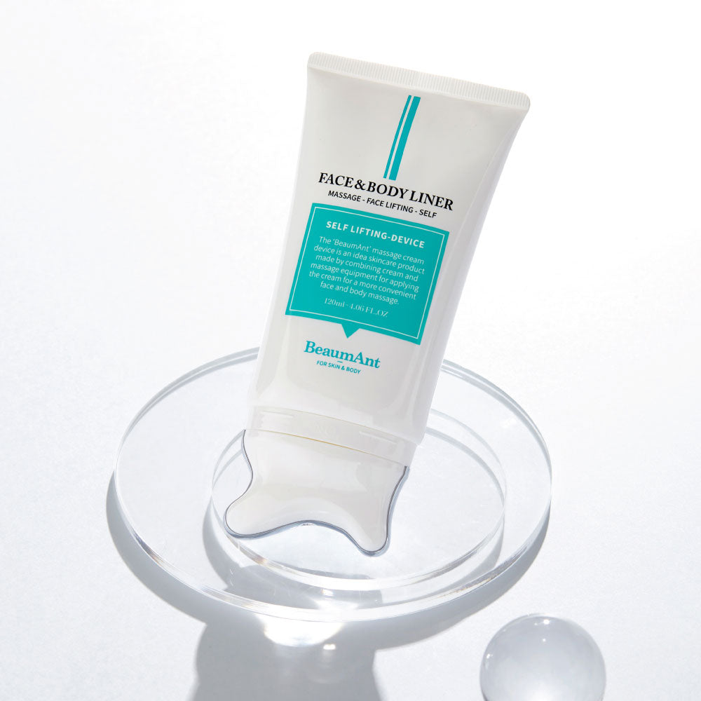 BeaumAnt Face & Body Liner Gua Sha Massage Cream 120ml - LUUELA