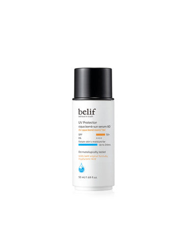 belif UV Protector Aqua Bomb Sun Serum AD 50ml (SPF50+/PA++++) - LUUELA