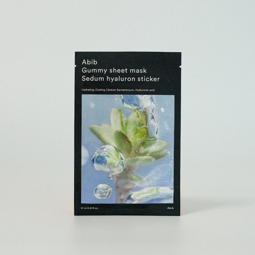 ABIB Gummy Sheet Mask Sedum Hyaluron Sticker 27ml - LUUELA