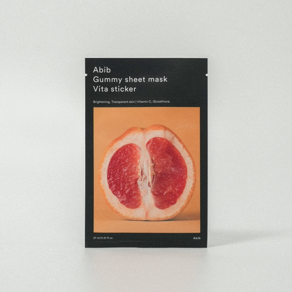 ABIB Gummy sheet mask Vita sticker 27ml - LUUELA