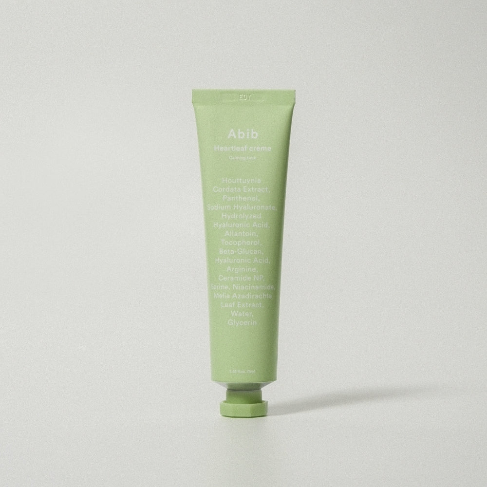 Abib Heartleaf crème Calming tube 75ml - LUUELA