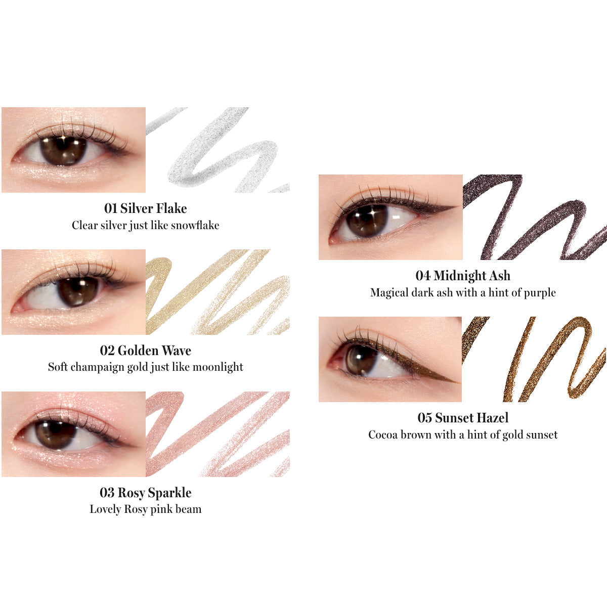 rom&nd Twinkle Pen Liner 0.5g - LUUELA