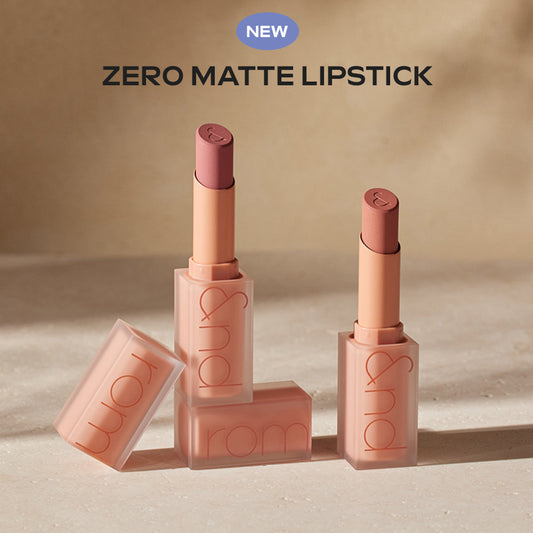 rom&nd ZERO MATTE LIPSTICK New Muteral Nude - LUUELA