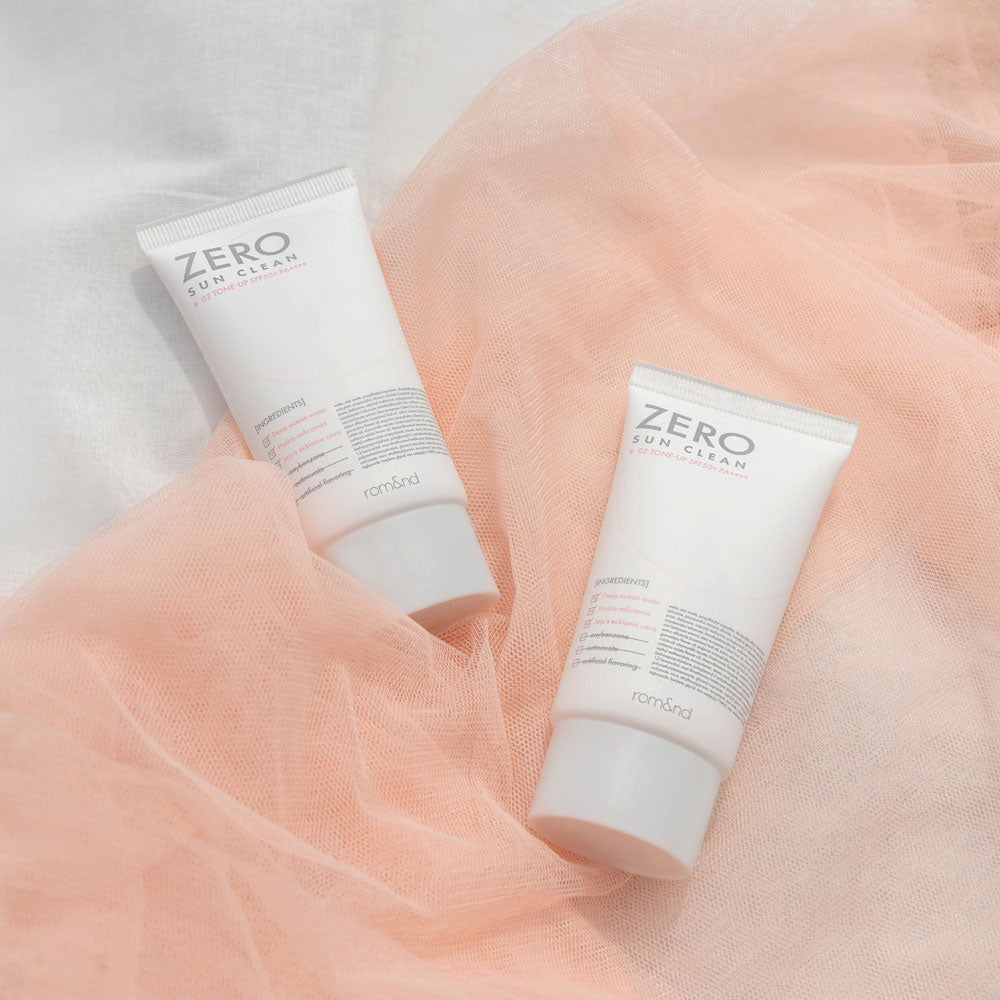 rom&nd ZERO SUN CLEAN 50ml, SPF 50+, PA++++ - LUUELA
