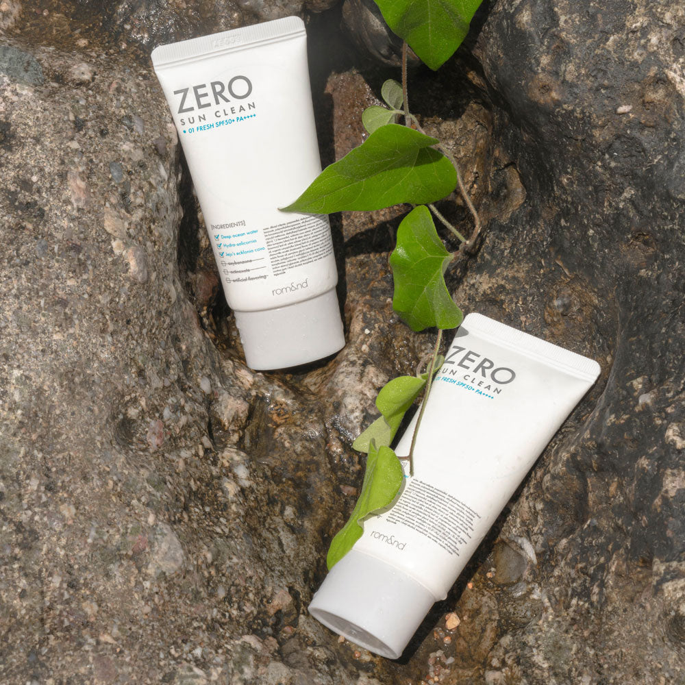 rom&nd ZERO SUN CLEAN 50ml, SPF 50+, PA++++ - LUUELA