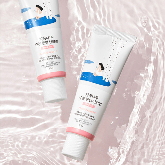 Round Lab Birch Juice Moisturizing Tone Up Sunscreen 50ml (SPF 50+ PA++++) - LUUELA