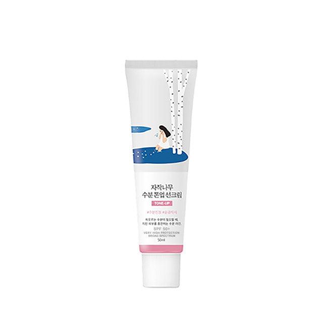 Round Lab Birch Juice Moisturizing Tone Up Sunscreen 50ml (SPF 50+ PA++++) - LUUELA