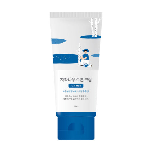 Round Lab For Men Birch Juice Moisturizing Cream 75ml - LUUELA