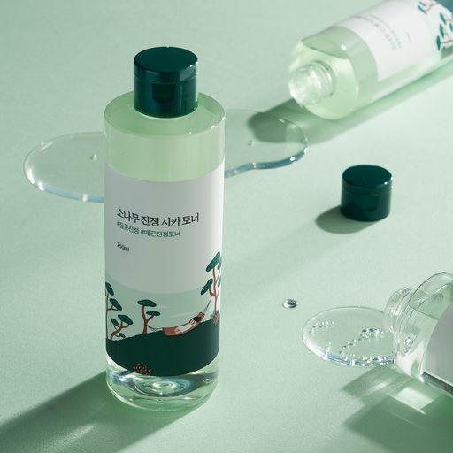 Round Lab Pine Calming Cica Toner 250ml - LUUELA