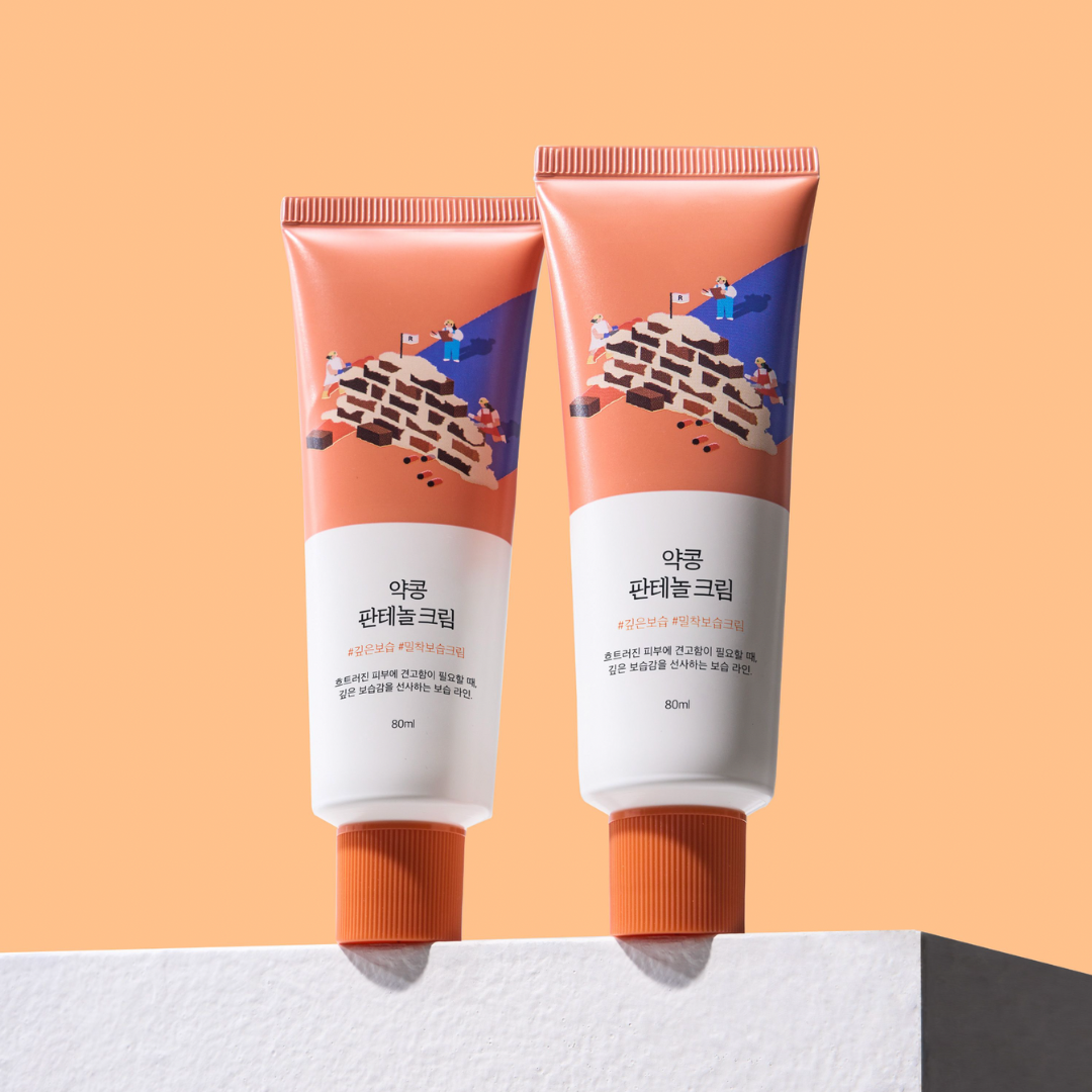 Round Lab -Soybean Panthenol Cream - 80ml - LUUELA