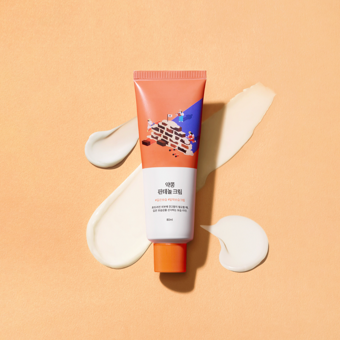 Round Lab -Soybean Panthenol Cream - 80ml - LUUELA