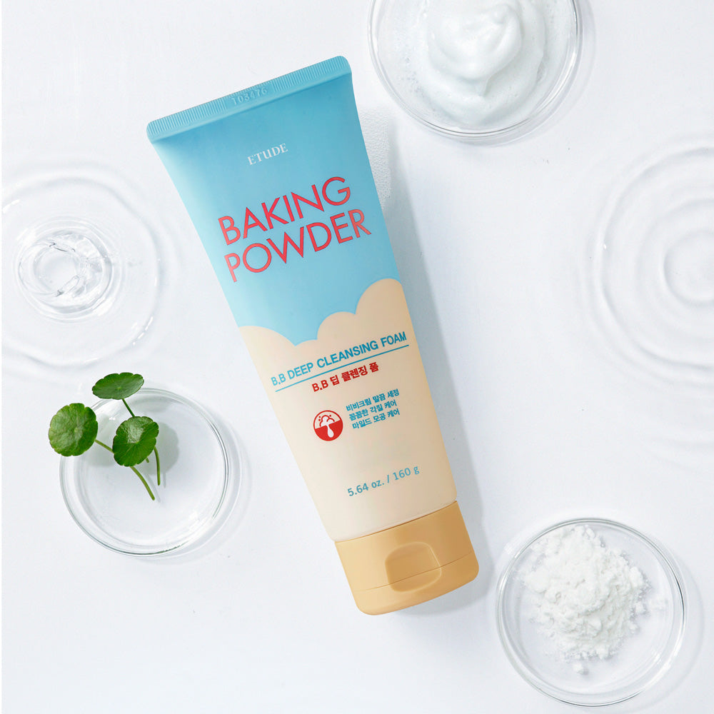 ETUDE Baking Powder B.B Deep Cleansing Foam 160ml - LUUELA